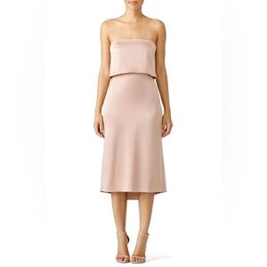 HALSTON Heritage
Almond Ruffle Dress